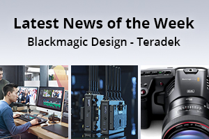 news of the week i61-e142- Teradek - Blackmagic Design
